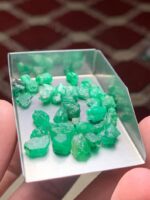 43.55 Ct Swat Emerald Rough Lot – Balanced Proportions with Efficient Cutting Potential - Image 6
