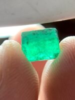 Timeless Green: 2.05 Carat Emerald Crystal from Swat Valley, Pakistan - Image 7