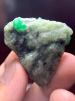 94 ct Natural Emerald Specimen from Swat — Raw, Deep Green Collector’s Crystal - Image 10