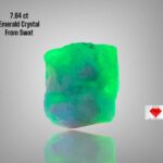7.64-Carat Swat Valley Emerald Crystal