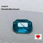 0.140-Carat Greenish Blue Hauyne – A Collector’s Dream