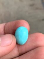 7.37 ct Afghan Turquoise Cabochon – Compact Beauty with Natural Charm - Image 2