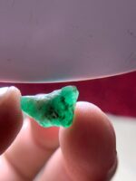 4.22ct Natural Emerald Crystal – Swat Pakistan | Raw Uncut Green Gemstone 13.43×9.60×6.23mm - Image 3