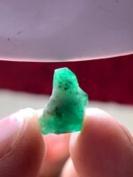 4.22ct Natural Emerald Crystal – Swat Pakistan | Raw Uncut Green Gemstone 13.43×9.60×6.23mm - Image 5