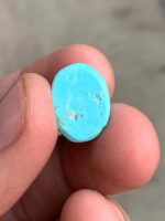 7.37 ct Afghan Turquoise Cabochon – Compact Beauty with Natural Charm - Image 7