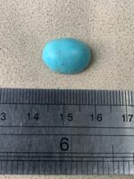 7.37 ct Afghan Turquoise Cabochon – Compact Beauty with Natural Charm - Image 8