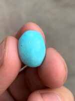 7.37 ct Afghan Turquoise Cabochon – Compact Beauty with Natural Charm - Image 10
