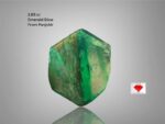 A 2.65ct Panjshir Emerald Slice: The Natural Elegance of Afghan Green