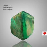 A 2.65ct Panjshir Emerald Slice: The Natural Elegance of Afghan Green