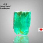 Balanced Brilliance: A 1.33ct Panjshir Emerald Crystal with Ideal Proportions