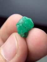 5.210ct Swat Emerald Crystal – Rich Green, Naturally Formed (12.30 x 9.97 x 8.17 mm) - Image 3