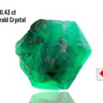 11.43ct Swat Emerald Crystal: Bold Natural Green Beryl
