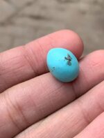 Broad Afghan Turquoise Cabochon – 8.55 Carats of Elegant Presence - Image 3