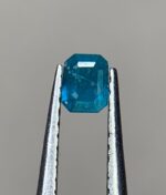 0.10 ct Emerald-Cut Blue Hauyne Gemstone - Image 5