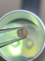 0.10 ct Emerald-Cut Blue Hauyne Gemstone - Image 9
