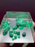 28.45 ct Emerald Rough from Swat Valley (9.97 × 6.86 × 4.65 mm): Untamed Beauty from Pakistan - Image 9