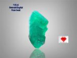 4.15 ct Swat Emerald Crystal (14.49 × 7.77 × 5.99 mm) – Natural Green Gem from the Mountains of Pakistan