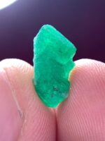 4.15 ct Swat Emerald Crystal (14.49 × 7.77 × 5.99 mm) – Natural Green Gem from the Mountains of Pakistan - Image 3