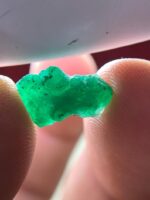 4.15 ct Swat Emerald Crystal (14.49 × 7.77 × 5.99 mm) – Natural Green Gem from the Mountains of Pakistan - Image 4