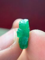 4.15 ct Swat Emerald Crystal (14.49 × 7.77 × 5.99 mm) – Natural Green Gem from the Mountains of Pakistan - Image 6
