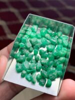 A Dense 58.40 ct Emerald Rough Lot from Swat Valley - Image 2