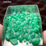 A 60 Carat Swat Valley Emerald Rough Lot: Raw Beauty & Gem Potential