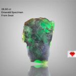 A Radiant Green Treasure: The 38.50-Carat Swat Emerald Specimen