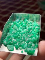 A 60 Carat Swat Valley Emerald Rough Lot: Raw Beauty & Gem Potential - Image 13