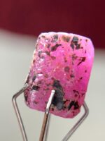 Natural Flame: 5.050ct Afghan Ruby Crystal with Deep Red Clarity - Image 5