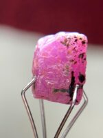 Natural Flame: 5.050ct Afghan Ruby Crystal with Deep Red Clarity - Image 6