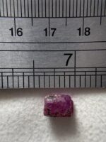 Natural Flame: 5.050ct Afghan Ruby Crystal with Deep Red Clarity - Image 8