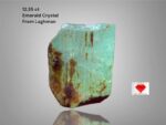 12.35ct Laghman Emerald – A Natural Treasure in Compact Brilliance