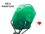 9.85ct Swat Emerald Crystal: Natural Beauty in Compact Form