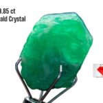 9.85ct Swat Emerald Crystal: Natural Beauty in Compact Form