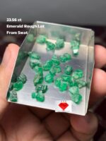 23.56ct Emerald Rough Lot – Swat Valley Treasures