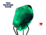 Natural Grace: 4.90ct Swat Emerald Crystal with Vivid Green Clarity