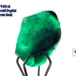 Natural Grace: 4.90ct Swat Emerald Crystal with Vivid Green Clarity