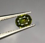 Rare 0.355 ct Demantoid Green Garnet from Khuzdar Balochistan