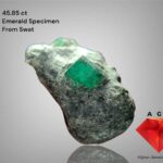 45.85ct Swat Emerald Specimen – A Striking Natural Crystal