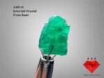 3.80 ct Natural Emerald Crystal — Swat Valley, Pakistan