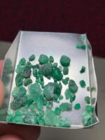 29.55ct Swat Emerald Rough Lot – Natural Untreated Gemstones | 15.22 x 7.75 x 2.78 mm - Image 2