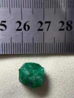 8.25 ct Swat Emerald Crystal (11.35 × 10.61 × 8.62 mm) – Vibrant Raw Green Beryl from the Mountains of Pakistan - Image 3