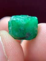 8.25 ct Swat Emerald Crystal (11.35 × 10.61 × 8.62 mm) – Vibrant Raw Green Beryl from the Mountains of Pakistan - Image 5