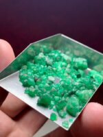 Deep Color, Strong Form: A 49.60ct Swat Emerald Rough Lot with Natural Presence - Image 7