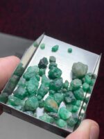 48.36ct Swat Emerald Rough Lot – Natural, Untreated, Collectible - Image 7
