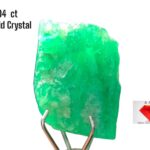 9.04ct Swat Emerald Crystal: Pure Green Beryl in Natural Form