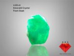 4.55 ct Swat Emerald Crystal – Small Gem with Distinct Character