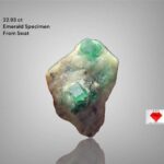 Exquisite 22.93ct Swat Emerald Specimen