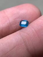 0.18 ct Blue Hauyne Gemstone, Emerald Cut, Rare Gem - Image 6