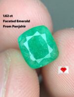 The Majesty of a 1.62ct Faceted Panjshir Emerald